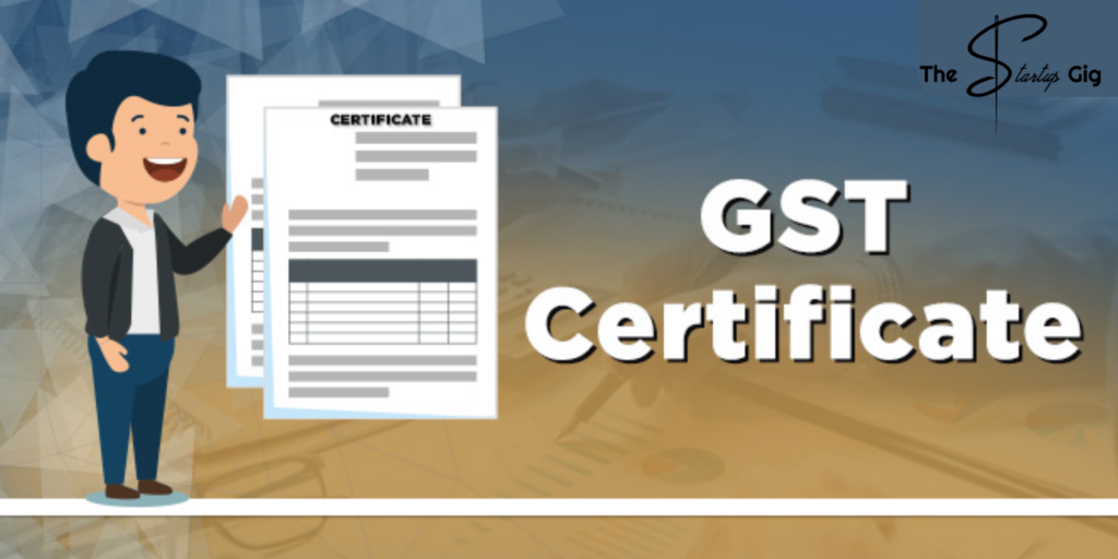 Gst registration certificate